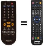 Télécommande équivalente REMCON1118