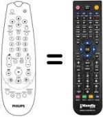 Télécommande équivalente REMCON1066