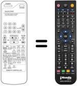 Replacement remote control REMCON1340