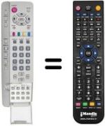 Télécommande équivalente REMCON422