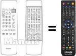Télécommande équivalente Elemis EUR50536