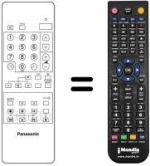 Télécommande équivalente Erres EUR50703