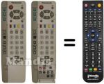 Télécommande équivalente Panasonic TX-32PX20