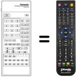 Télécommande équivalente Ferguson EUR51140