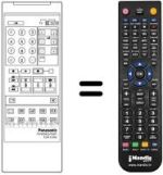 Télécommande équivalente Goldstar EUR51200