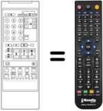 Télécommande équivalente Graetz EUR51204