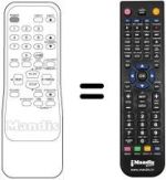 Télécommande équivalente REMCON900