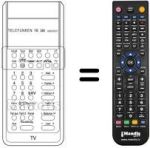 Télécommande équivalente Telefunken A440V