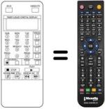 Replacement remote control Tokai LVR5S