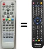 Télécommande équivalente Hyundai PASR42E00D