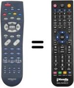 Replacement remote control Hitachi CL32WF720AN