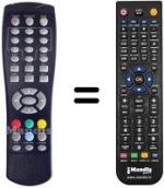 Télécommande équivalente REMCON169