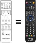 Télécommande équivalente Thomson 70MXC96L
