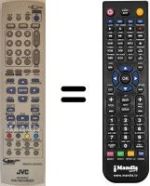 Télécommande équivalente JVC DR-MX10SWK