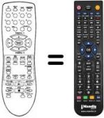 Replacement remote control REMCON261