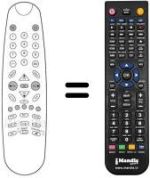 Replacement remote control REMCON271