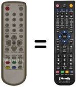 Télécommande équivalente REMCON682