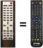 Télécommande équivalente REMCON313
