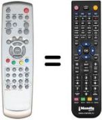 Replacement remote control Daewoo REMCON041