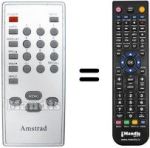 Télécommande équivalente REMCON1312