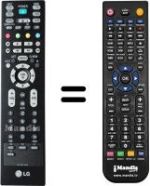 Replacement remote control LG 32LC42-ZC