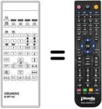 Replacement remote control Grundig CINEMA169142