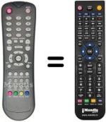 Télécommande équivalente REMCON1283