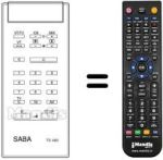 Replacement remote control REMCON537