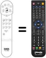 Replacement remote control REMCON845