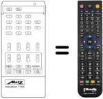 Télécommande équivalente Metz MECATRON 7204