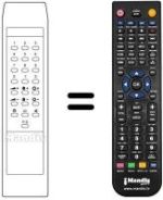 Télécommande équivalente Daewoo DCS1434