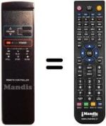 Replacement remote control REMCON429