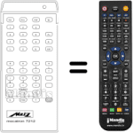 Télécommande équivalente Metz MECATRON 7212