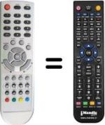 Replacement remote control N2003LBD
