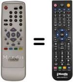 Télécommande équivalente REMCON1320