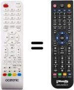 Télécommande équivalente Oceanic Ocealed240816W7