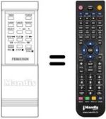 Télécommande équivalente Thorn FV20B