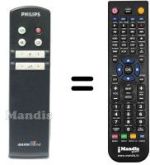 Télécommande équivalente RC6804