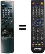 Replacement remote control Aiwa HV-FX3800