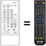Replacement remote control RC-V38B