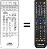 Télécommande équivalente RC-V56A