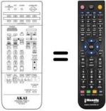 Télécommande équivalente RC-V67A