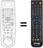 Télécommande équivalente RC-W478G