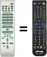 Télécommande équivalente Hitachi 20349162