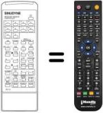 Télécommande équivalente RC13