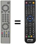 Télécommande équivalente RC1546