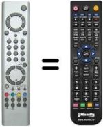 Télécommande équivalente RC1602