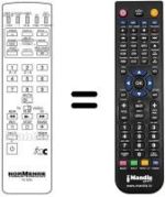 Replacement remote control NordMende RC2203X