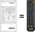 Télécommande équivalente RC317