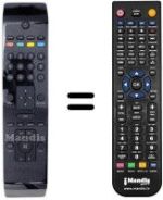 Télécommande équivalente RC3900